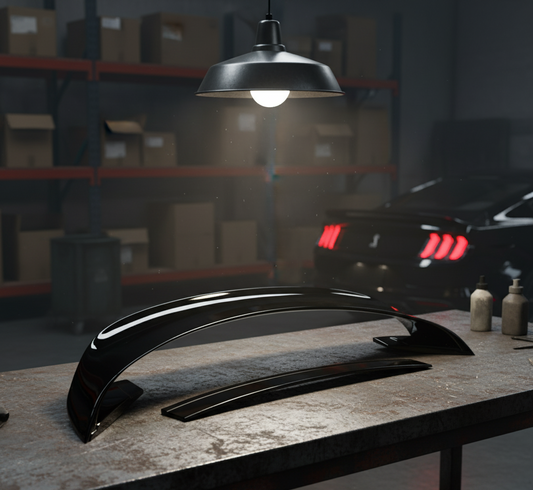 GT350 / GT350R Style Rear Trunk Spoiler (Fits Mustang 2015–2023) | Revtra Performance™