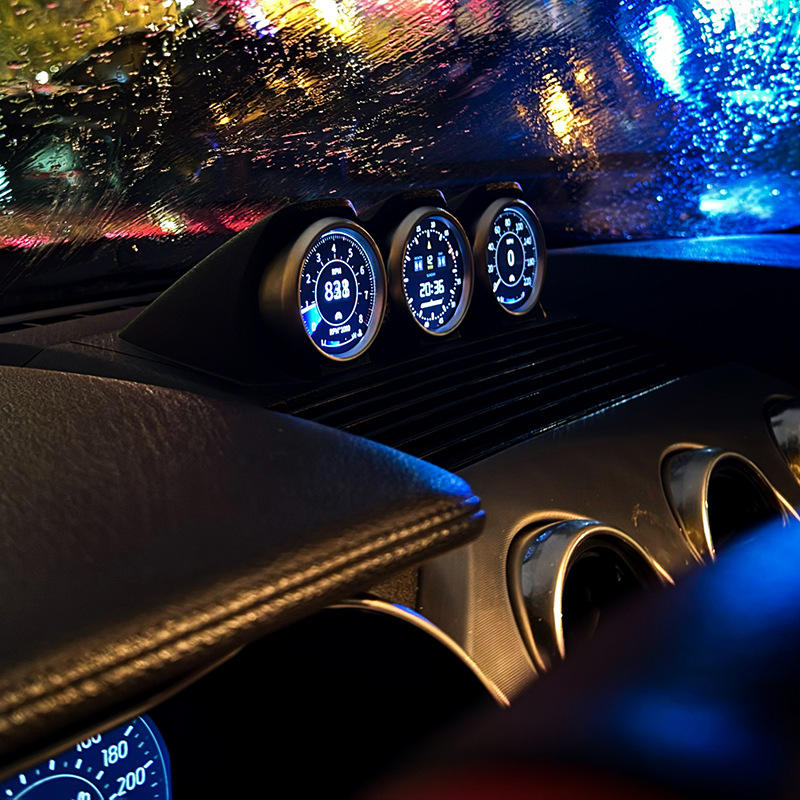 Triple Gauge Digital Dash Display for 2015–2023 Mustang (Performance Monitoring System)
