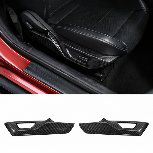 Seat Pocket & Door Trim Covers — Ford Mustang 2015+ | Revtra Performance™