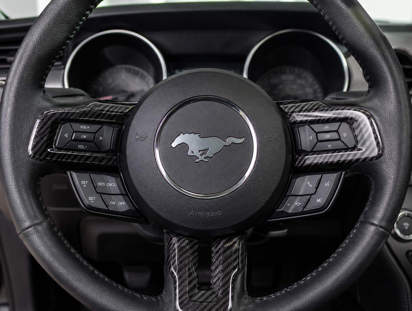 17-piece Carbon Interior Trim Kit
