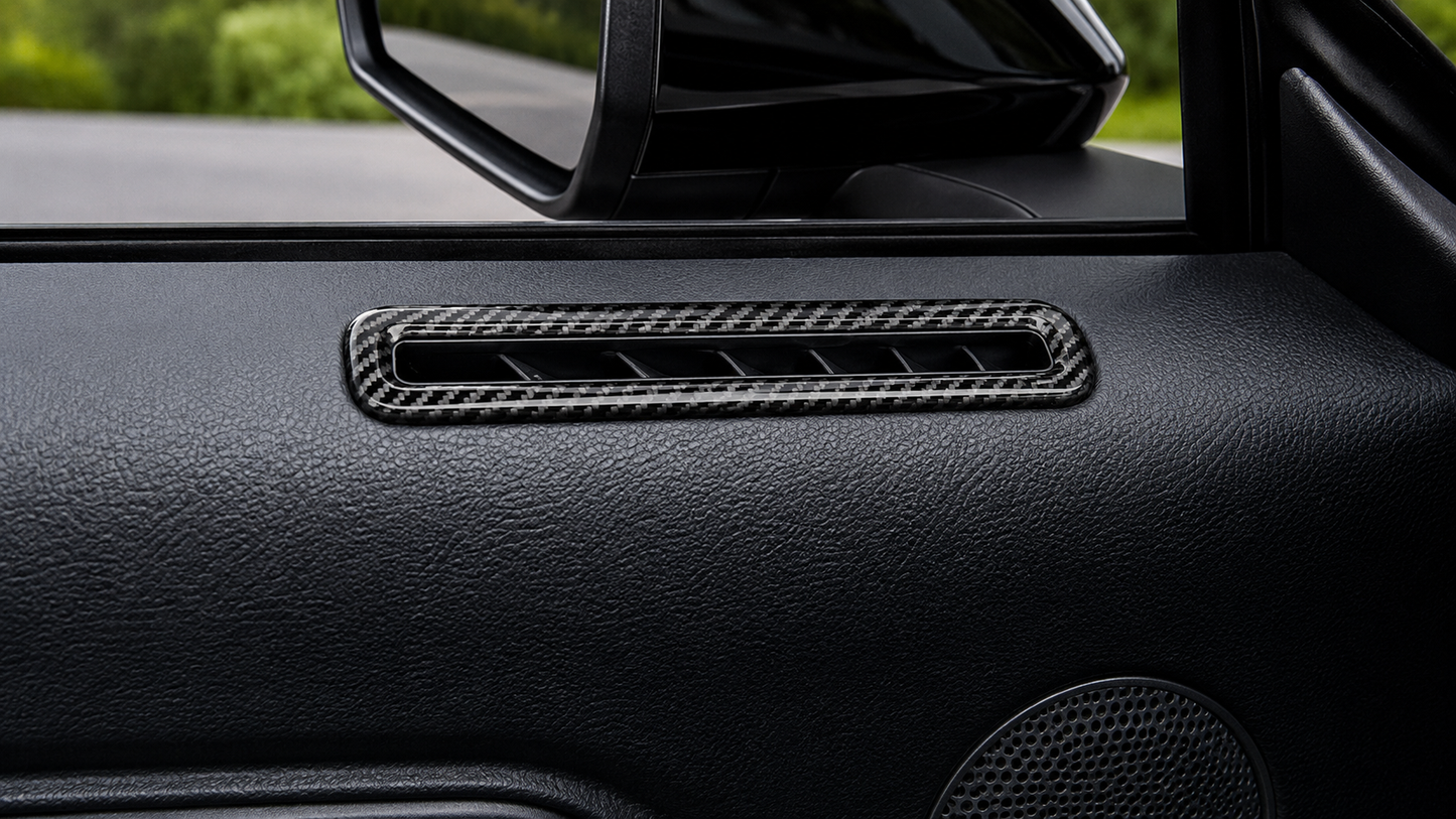 17-piece Carbon Interior Trim Kit