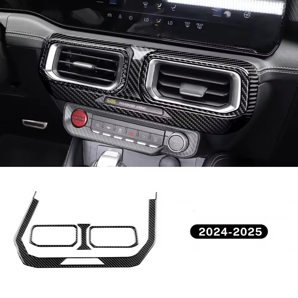 Carbon Fiber AC Vent Trim – Mustang 2024+ (S650)
