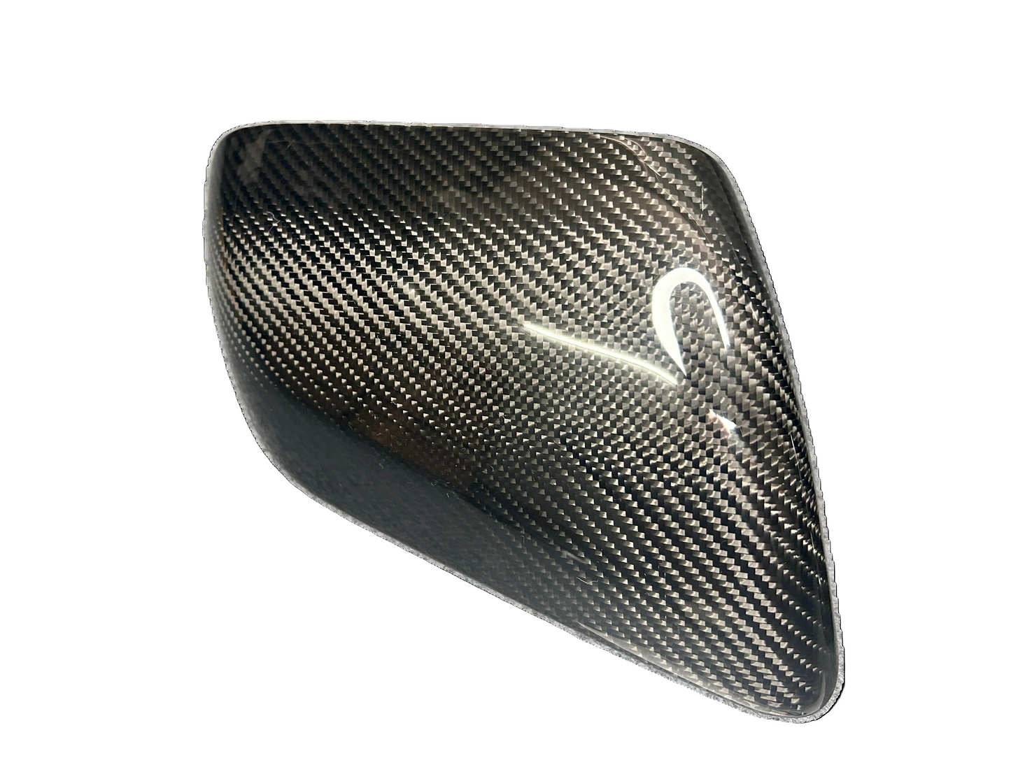Real Carbon Fiber Mirror Caps for 2015–2023 Mustang (Full Replacement – OEM Fit)