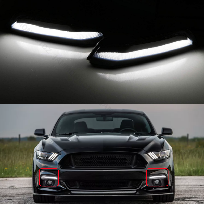Sequential LED Fog Lights – 2015-2017 Mustang