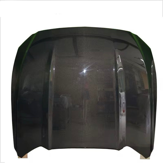 Carbon Fiber (No vents) OEM Hood – 2015-2017 Mustang