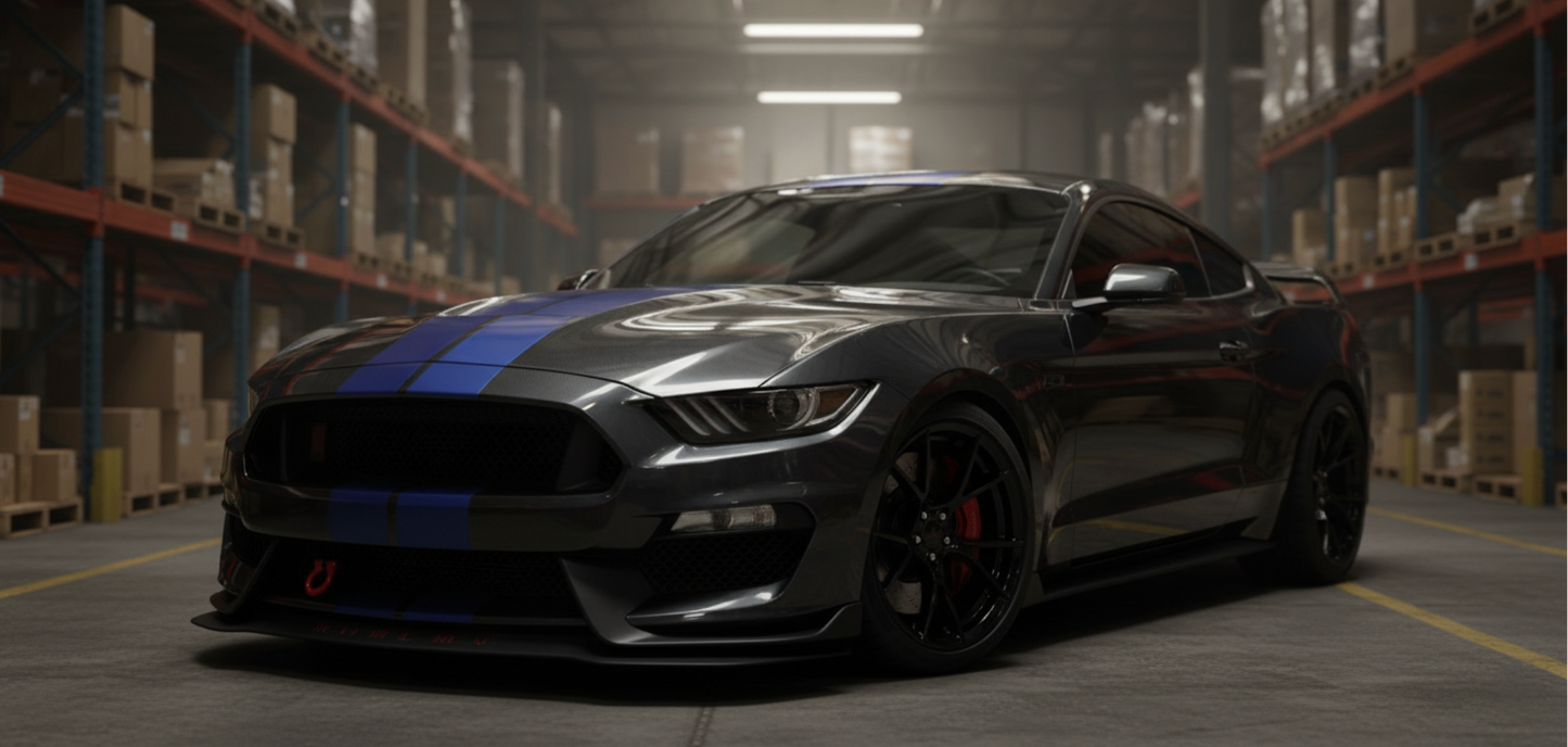GT350-R Style Front Bumper Conversion Kit — Fits Ford Mustang 2015–2017 | Revtra Performance™