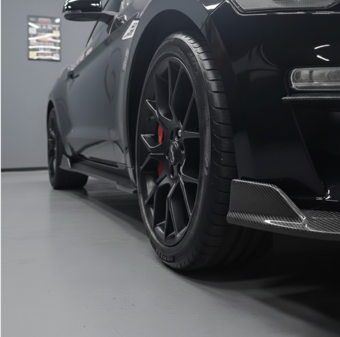 Full Carbon Fiber Aero Body Kit for Ford Mustang (2018–2023) | Revtra Performance™