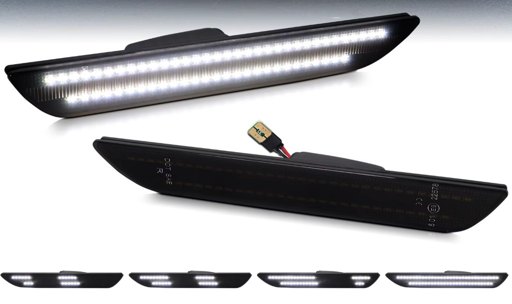 Dynamic LED Side Marker Lights — Ford Mustang 2015–2023