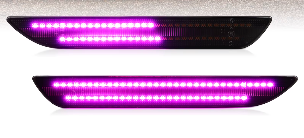 Dynamic LED Side Marker Lights — Ford Mustang 2015–2023