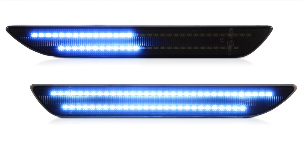 Dynamic LED Side Marker Lights — Ford Mustang 2015–2023