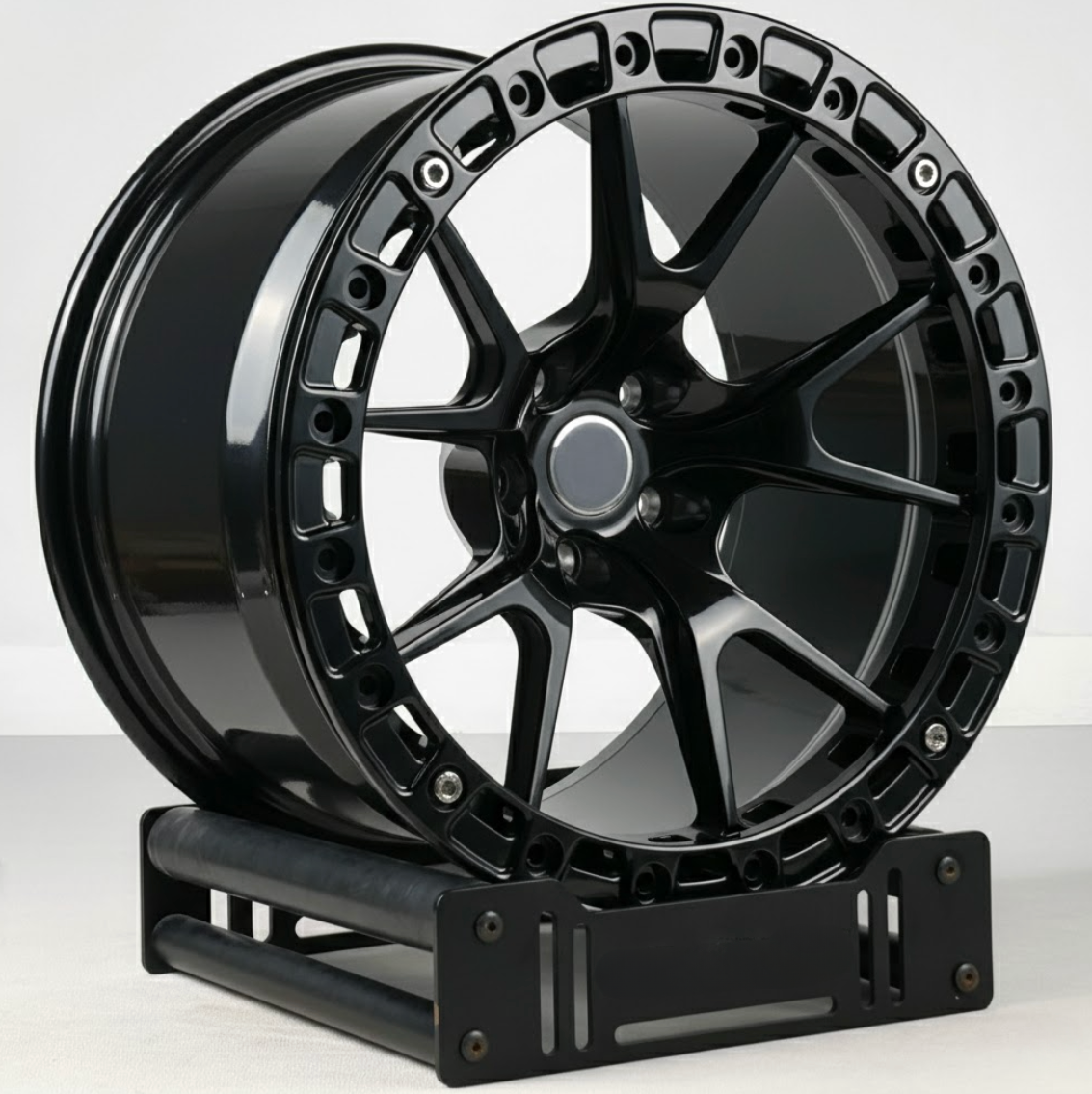 Phantom BL-01 Forged Beadlock Wheel — Lightweight • 5x114.3 • 17–21” | Track & Drag Ready