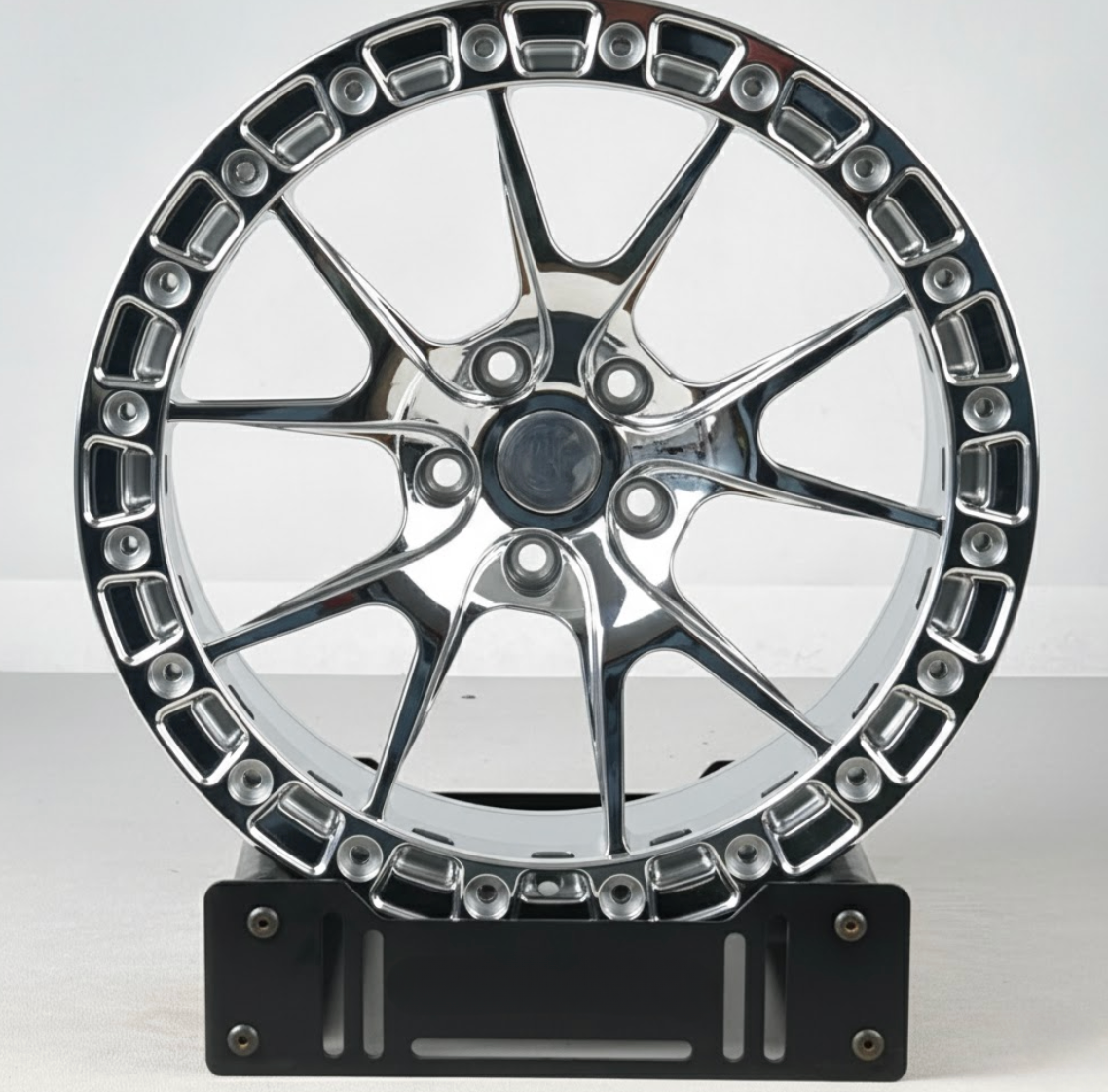 Phantom BL-01 Forged Beadlock Wheel — Lightweight • 5x114.3 • 17–21” | Track & Drag Ready