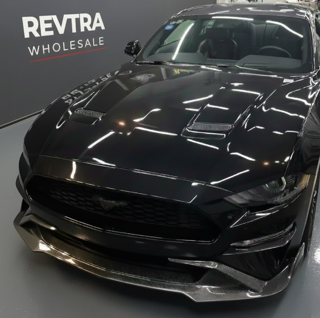 Full Carbon Fiber Aero Body Kit for Ford Mustang (2018–2023) | Revtra Performance™