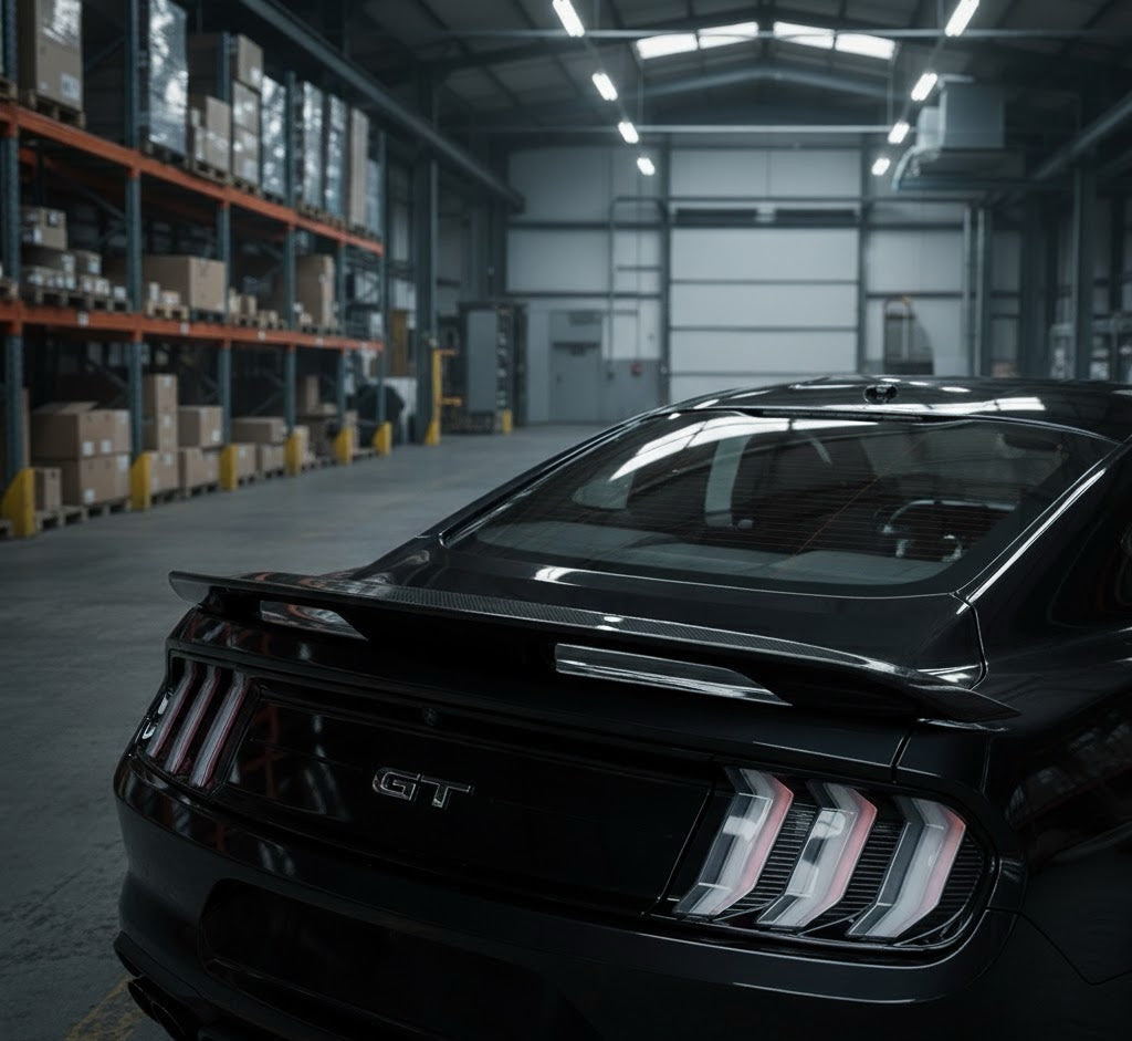 GT500-Style Rear Spoiler Wing (Fits Mustang 2015–2023) | Revtra Performance™