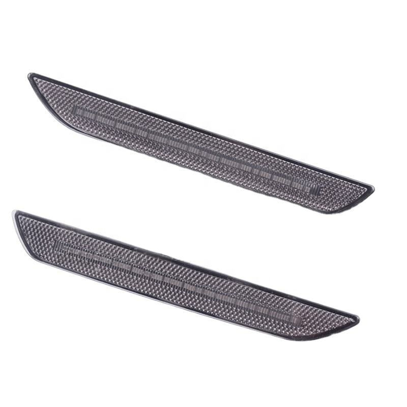 Smoked LED Side Marker Lights for 2015–2023 Mustang(Amber or Red)