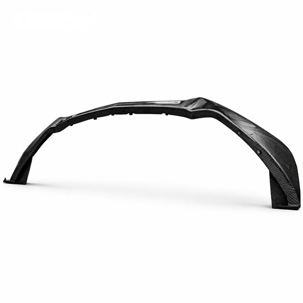 S550 Carbon Fiber Front Bumper Lip / Chin Spoiler — Ford Mustang 2015–2017 | Revtra Performance™